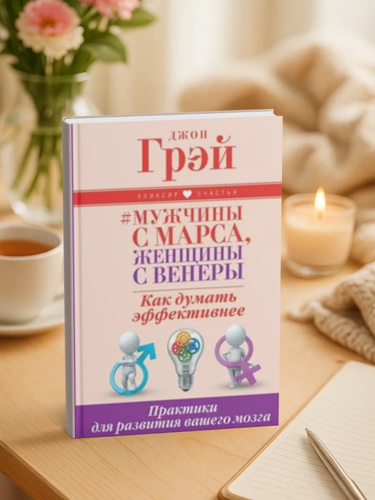 Мужчины с Марса, женщины с Венеры. Как думать эффективнее. Практики для развития