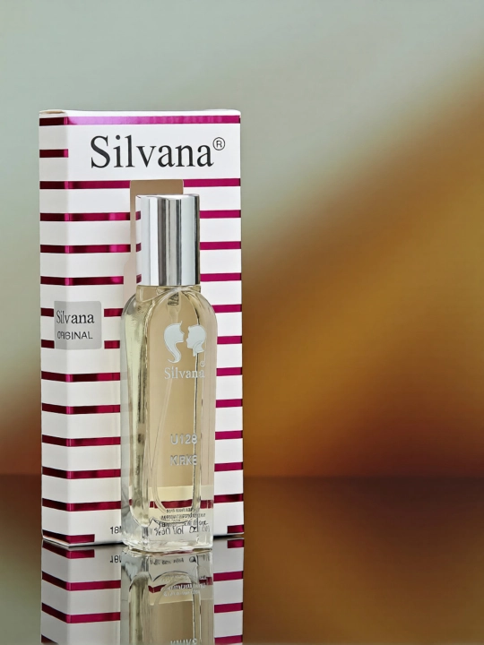 Parfyumlangan suv SILVANA 5 variant, 50 va 18 ml