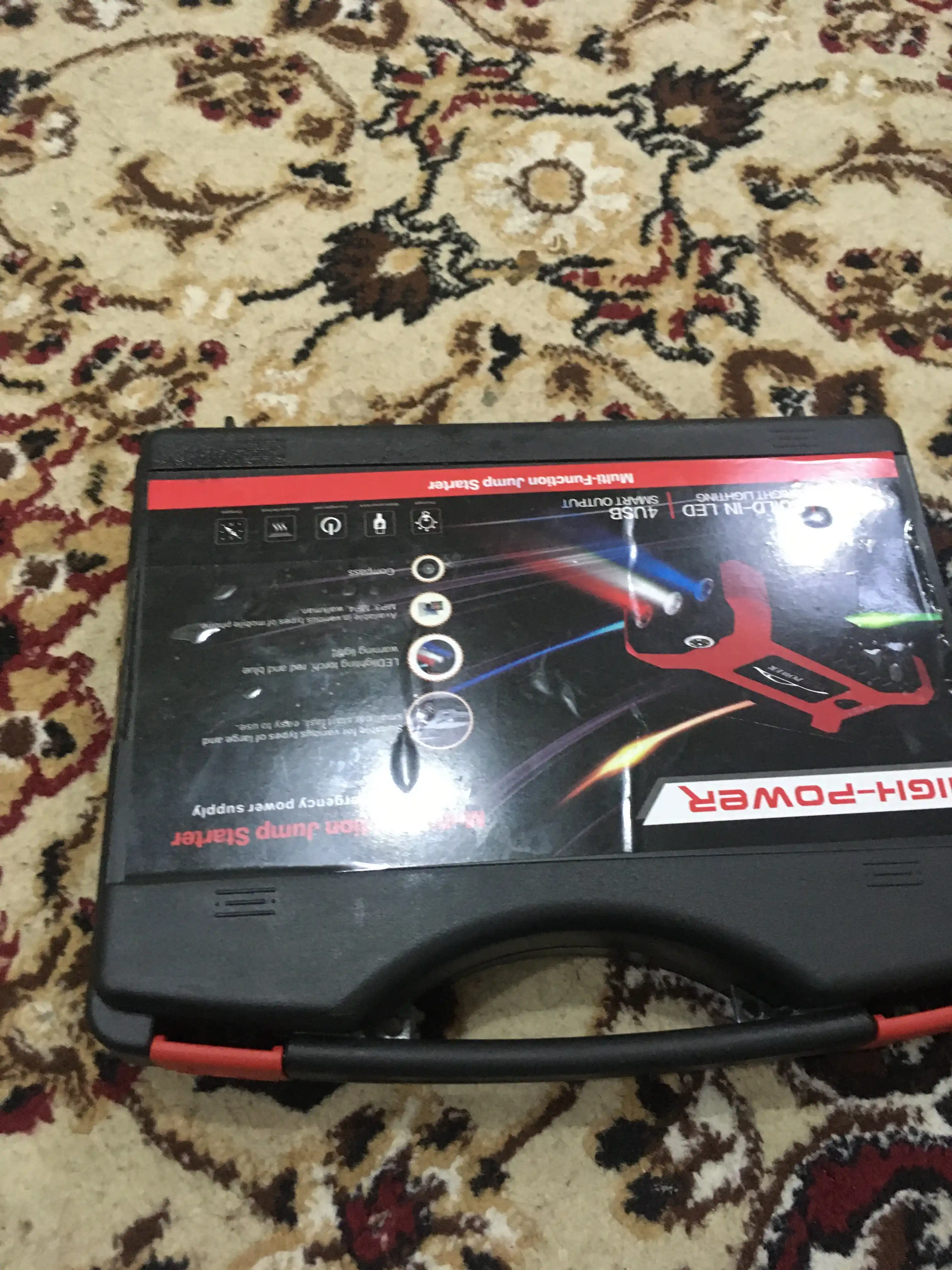 Avtomobilni ishga tushirish moslamasi, quvvatlash moslamasi, 99800mAh