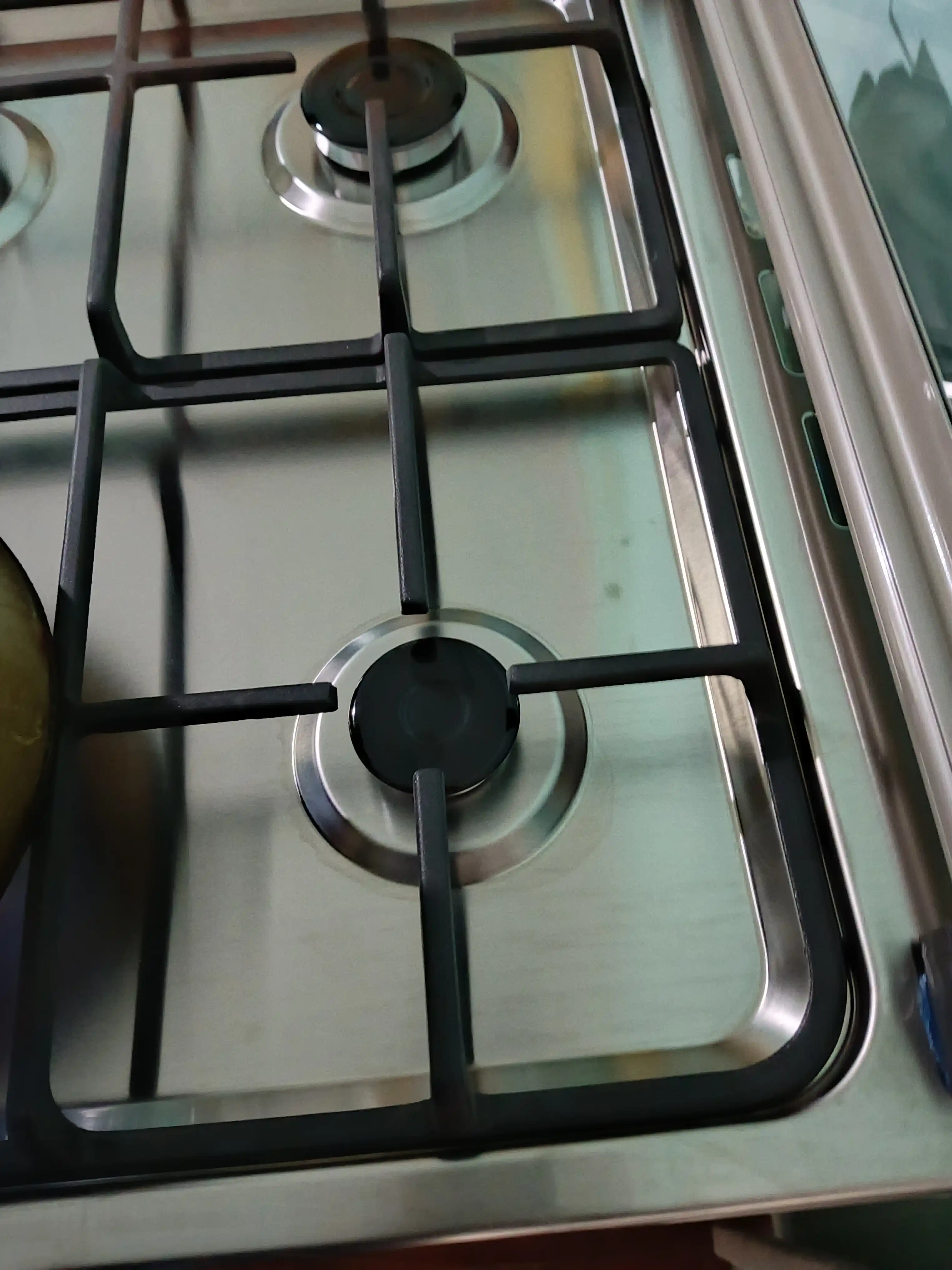 Gaz plita Ideal L165 Inox, 4 gaz konforka, pech hajmi 65 litr, 60 x 60