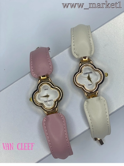 Женские наручные часы, в форме цветка, часы Van Cleef