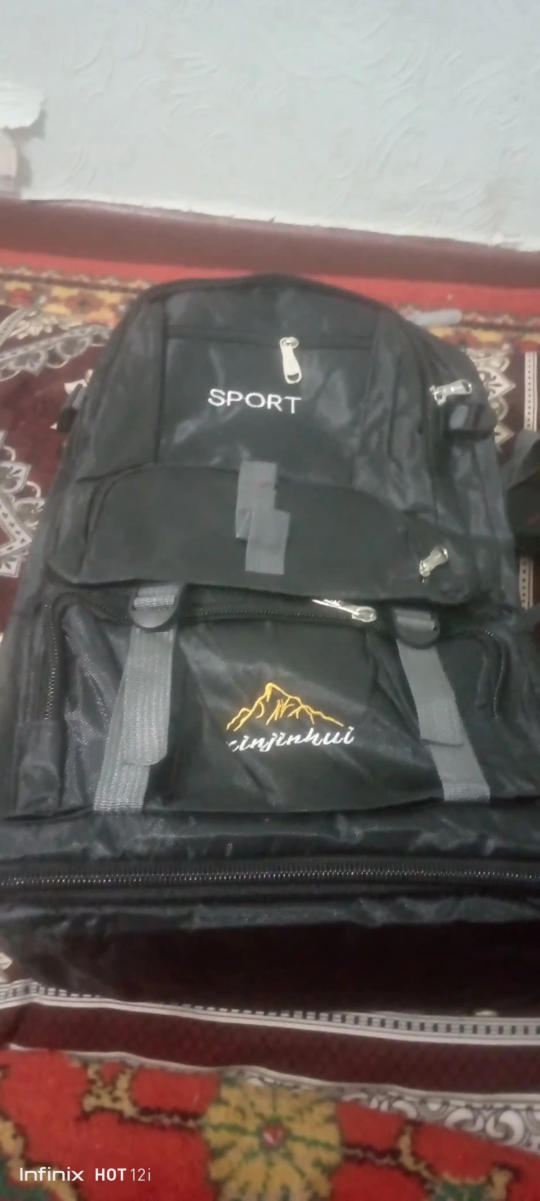 Sayohat uchun ryukzak, turistik ryukzak, sport