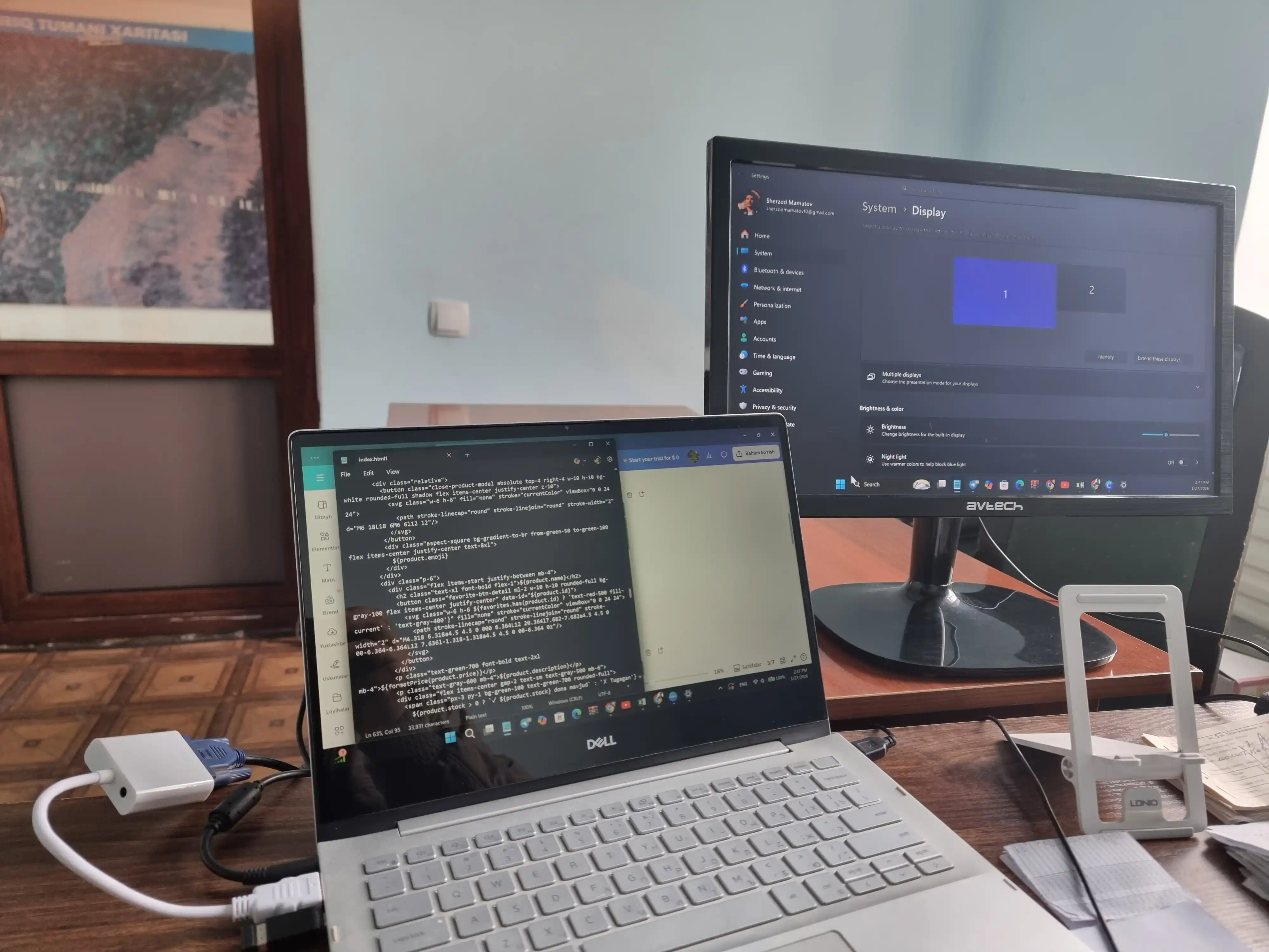 HDMI-VGA адаптер, с аудиокабелем, надёжное решение для монитора и других устройств