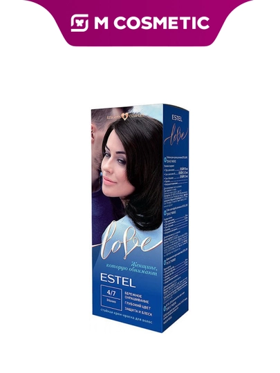 ESTEL Love Крем-краска для волос 4/7 Мокко 115мл УЗ — MCA-1000544856