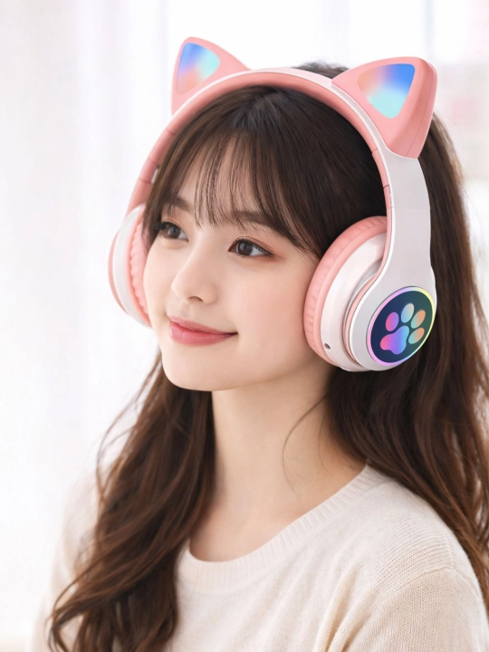 Quloqchalar va LED yoritgichli simsiz Bluetooth quloqchinlar - 