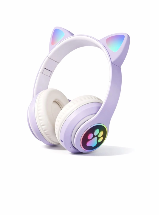 Quloqchalar va LED yoritgichli simsiz Bluetooth quloqchinlar