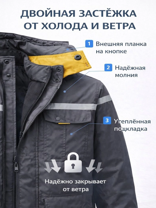 Зимняя спецодежда куртка , до -45°C