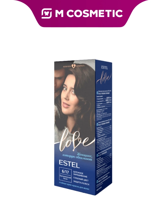 ESTEL Love soch bo‘yog‘i kremi 6, 17 Vulqon qumi, 115ml - 