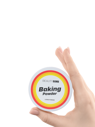 BEAUTY BOMB, yuz uchun sepiluvchan kukun Baking Powder, 8g