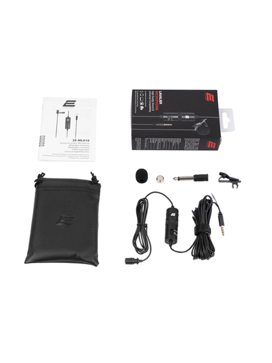Микрофон петличка 2E ML010, 3.5 мм, 2E-ML010