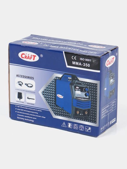 CRAFT 350/450 Invertorli payvandlash apparati kuchli va professional plastik quvurlar