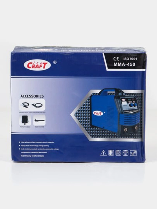 CRAFT 350/450 Invertorli payvandlash apparati kuchli va professional plastik quvurlar