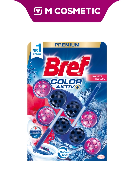 BREF Color Aktiv Flower hojatxona bloki, 2x50 g - 