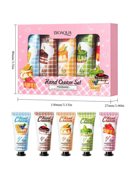 BIOAQUA Hand Cream Set Fragrance, набор кремов для рук (5 ароматов)