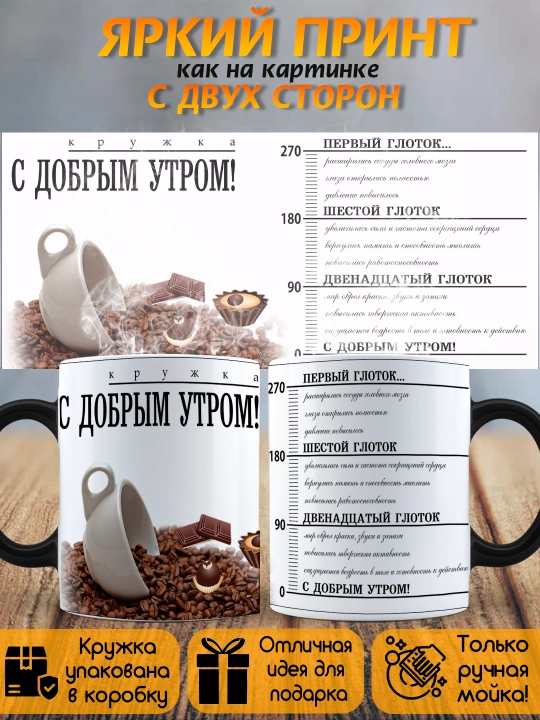Кружка Хамелеон с приколом, Смешные кружки, подарок другу, коллеге, брату, 330мл, 1 шт