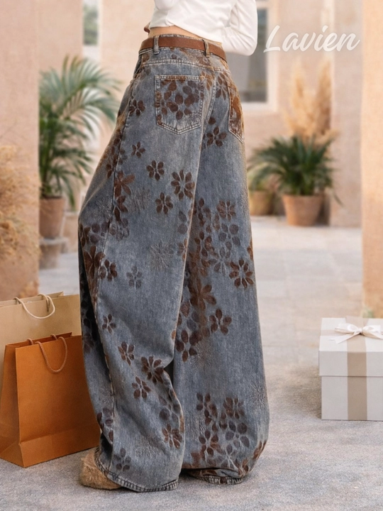 Женские джинсы багги oversize широкие прямые, стильные свободные джинсы в уличном стиле 