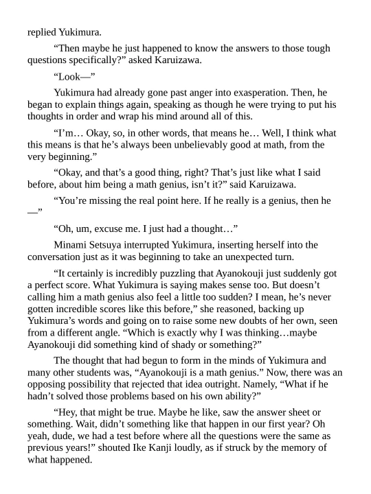 Classroom of the Elite Year 2 – Novel 2