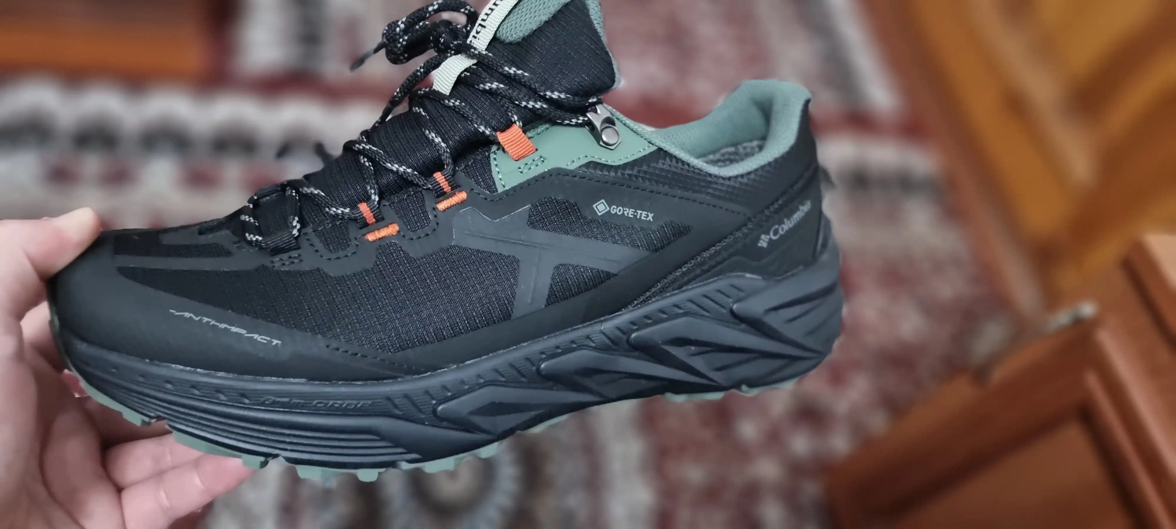 Термо кроссовки, Vibram подошва, спортивная обувь Gore-Tex, сезон: зима-весна-осень