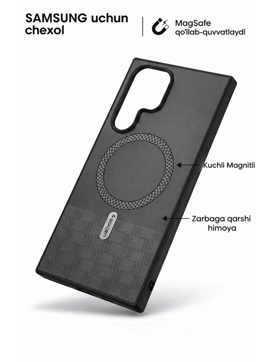 Chexol Samsung Galaxy A15, A16,A17, A35, A55, S21, S22, S23, S24, S25 Ultra uchun