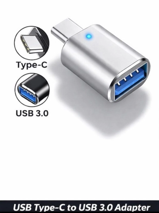 USB-C HUB, USB 3.0, USB-C, HDMI, SD va MicroSD portlari bilan ko‘p funksiyali adapter