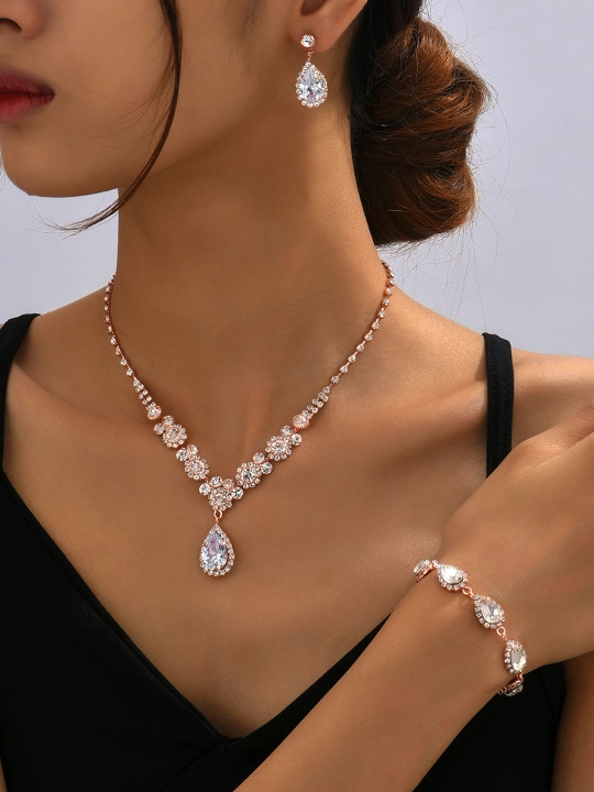 Marjon/choker taqinchoqlari to‘plami, bilaguzuk va ziraklar, to‘y, kundalik to‘plam - 