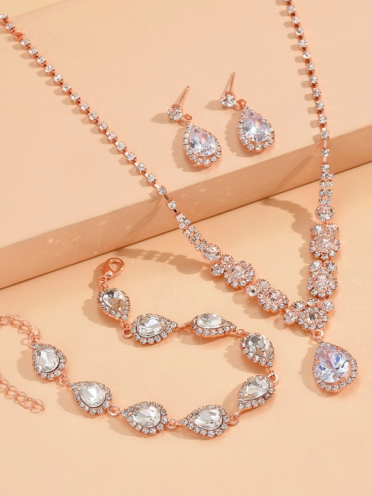 Marjon/choker taqinchoqlari to‘plami, bilaguzuk va ziraklar, to‘y, kundalik to‘plam