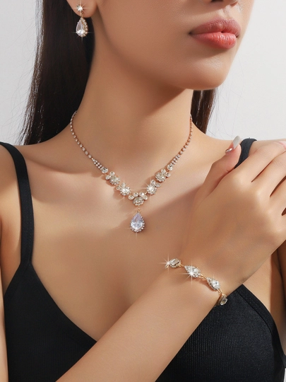 Marjon/choker taqinchoqlari to‘plami, bilaguzuk va ziraklar, to‘y, kundalik to‘plam