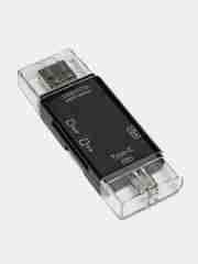 Картридер, USB, Micro SD, OTG, Type-C, Flash, чип