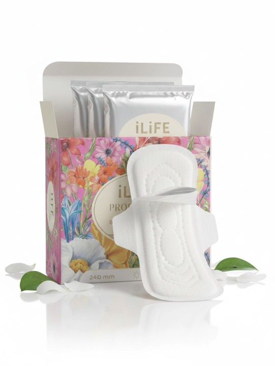 Прокладки дневные iLife Probiotics 240 мм с пробиотиками, 10 шт, комфорт - 