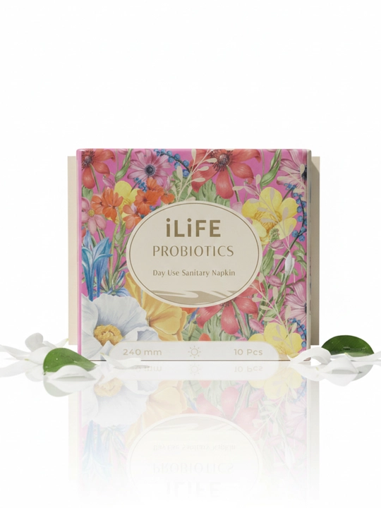 Прокладки дневные iLife Probiotics 240 мм с пробиотиками, 10 шт, комфорт