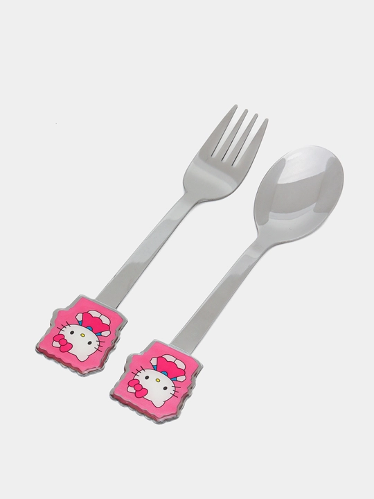 Детский кухонный набор приборов "HELLO KITTY", "SPANGE BOB", DORAEMON"