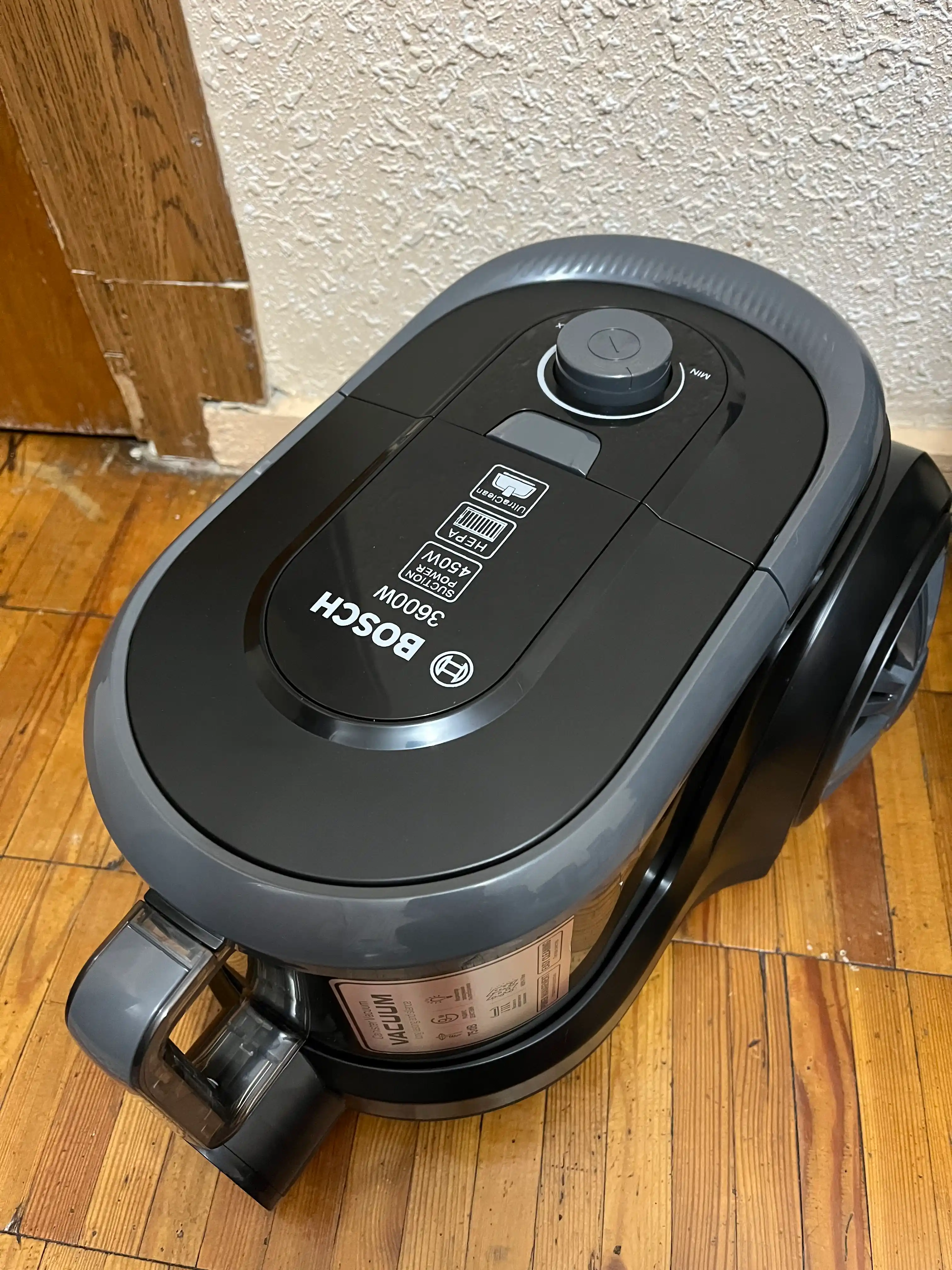 Пылесос BOSH мощный 3600W, инновационный циклонный, телескопической трубой, HEPA фильтр