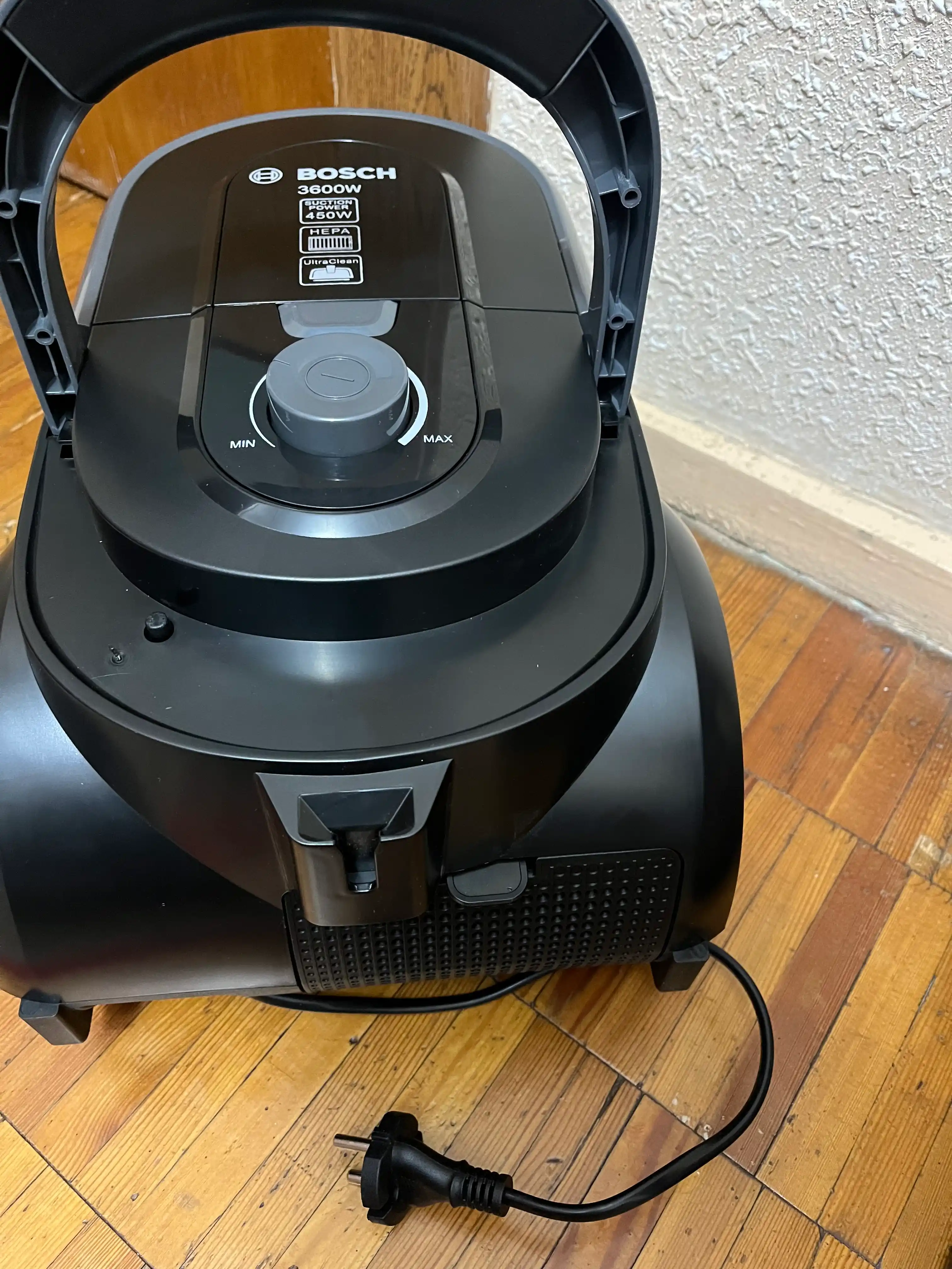Пылесос BOSH мощный 3600W, инновационный циклонный, телескопической трубой, HEPA фильтр