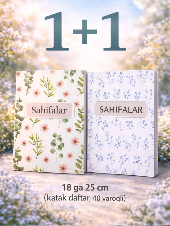 Qoriya kundaligi Planner Lugat daftari A4, 120-bet, sahifalarm biznes daftar A5, 80-bet
