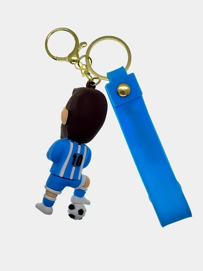 Брелок для фанатов футбола игроки легионеры , не забываемый подарок — DIY7-LIGAFUT-БЕЖЕВ