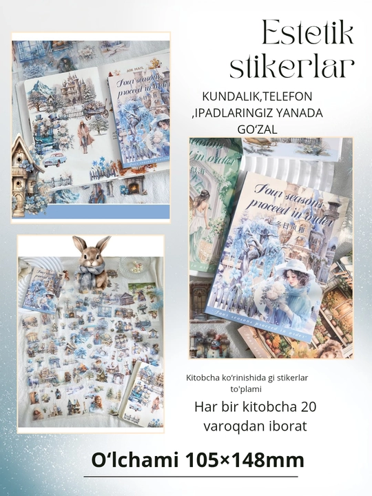 Estetik stikerlar, 3D stikerlar, stikerlar, Pinterest stikerlari, telefon stikerlari - 