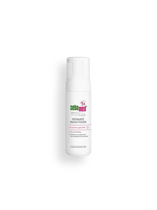 Интимная пенка для умывания Sebamed Sensitive Skin Intimate Wash Foam pH 3.8