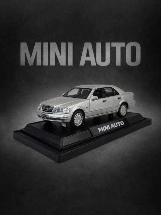 Металлическая машинка Mercedes W140 S600 - 