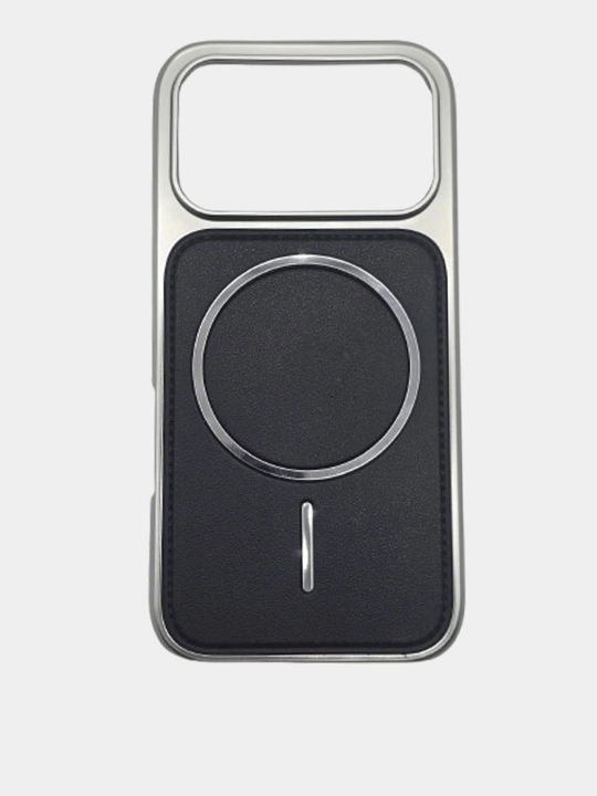 IPhone 11, 12, 13, 14, 15, 16, 17 Pro,Max uchun Magsafe bilan charm g‘ilof