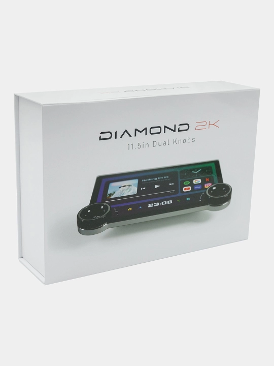 DIAMOND 2K 11.5″ avtomobil monitori, 4/64 GB, sovitish tizimi va SIM-karta bilan