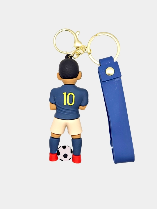 Anahtarlık futbolchilar Messi, MBape, Ronaldo, Salah