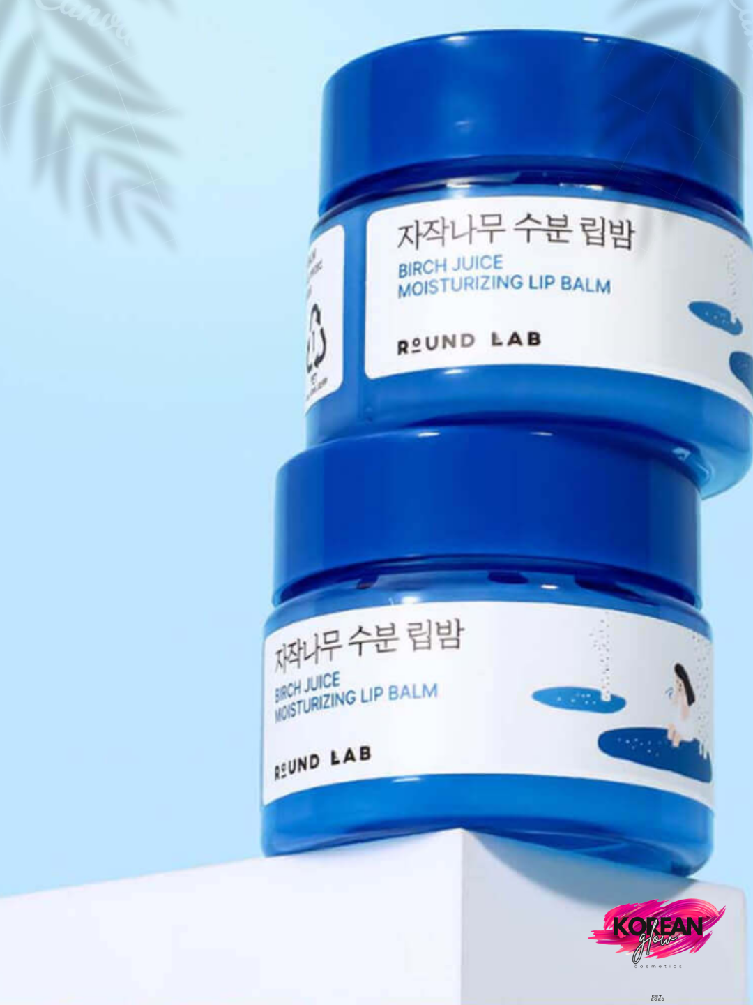 Lab uchun qayin sharbati bilan namlantiruvchi balzam Round Lab Berch Juice Moisturizing Lip Balm