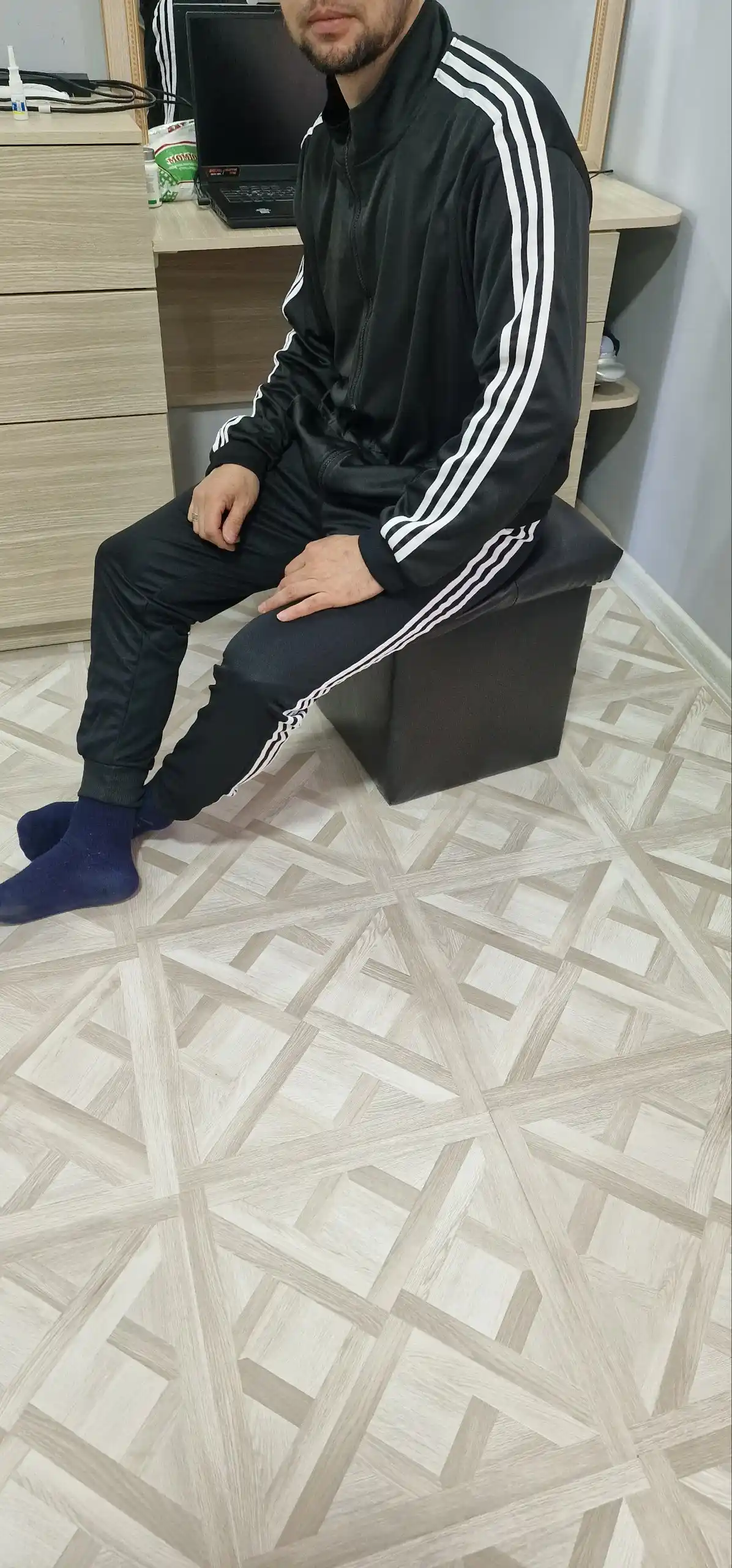 Sport to‘plami, erkaklar sport kiyimi, kuz, bahor va yoz uchun, chaqmoq chaqqanda