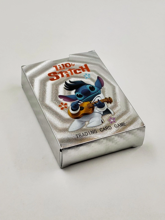 Stitch o‘yin kartalari-55 dona, rangli dizayn, sovg‘a va dekor uchun mos, Naruto, Pokemon