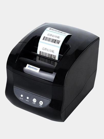 Термопринтер этикеток и для чека Xprinter XP-365B, 80 мм, 127 мм/s USB