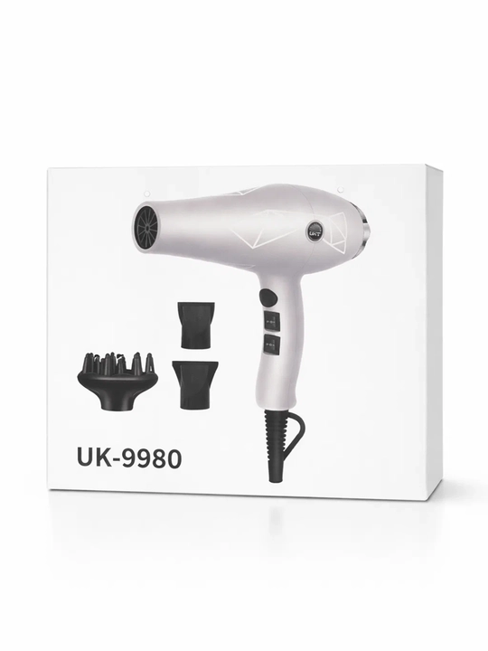 UK-9980 soch quritgich fen 2400 Vt, ionizatsiya, 2 tezlik va 2 harorat rejimi