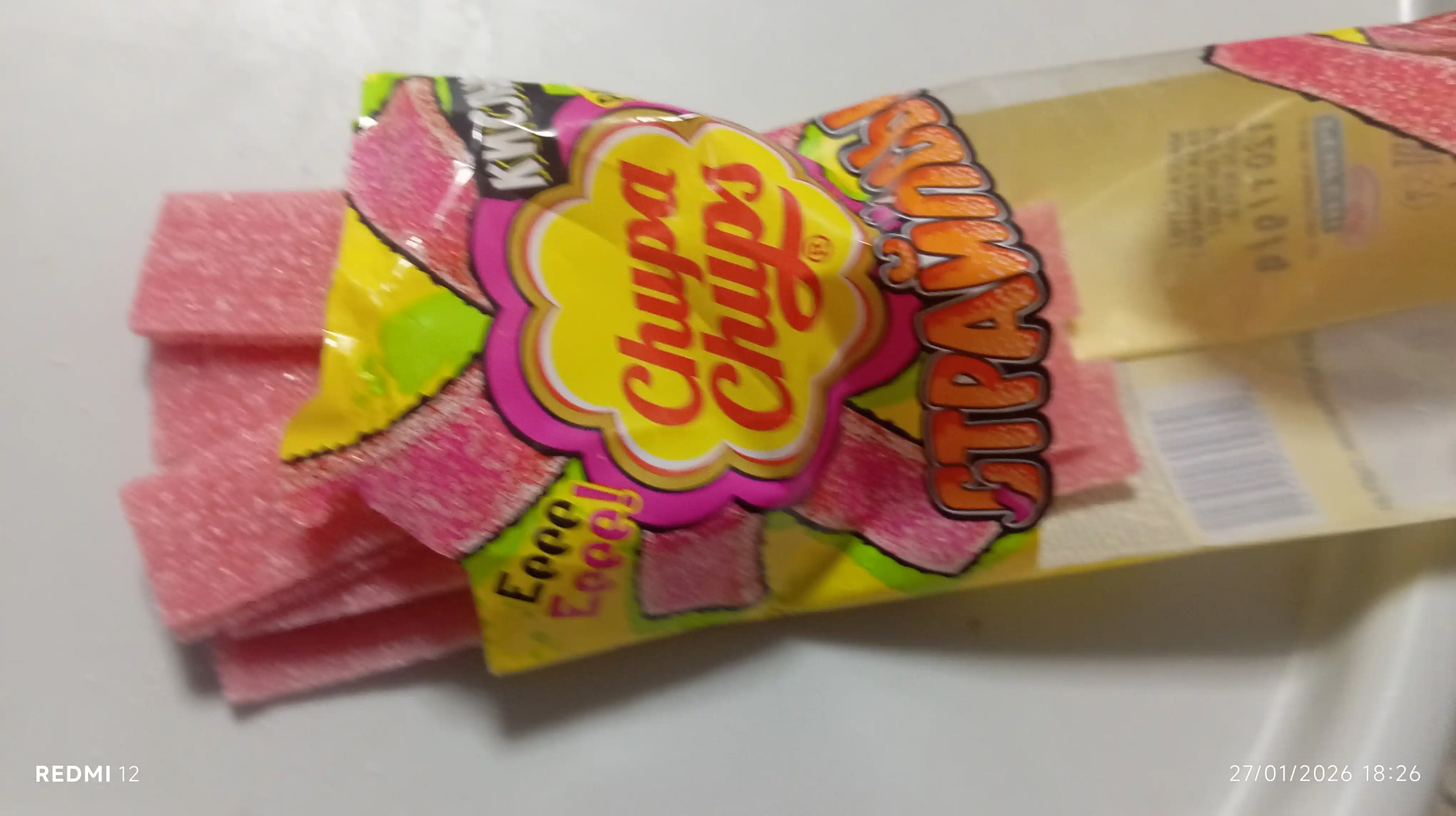 Chaynash marmeladi Chupa Chups, nordon chiziqlar, 120 g