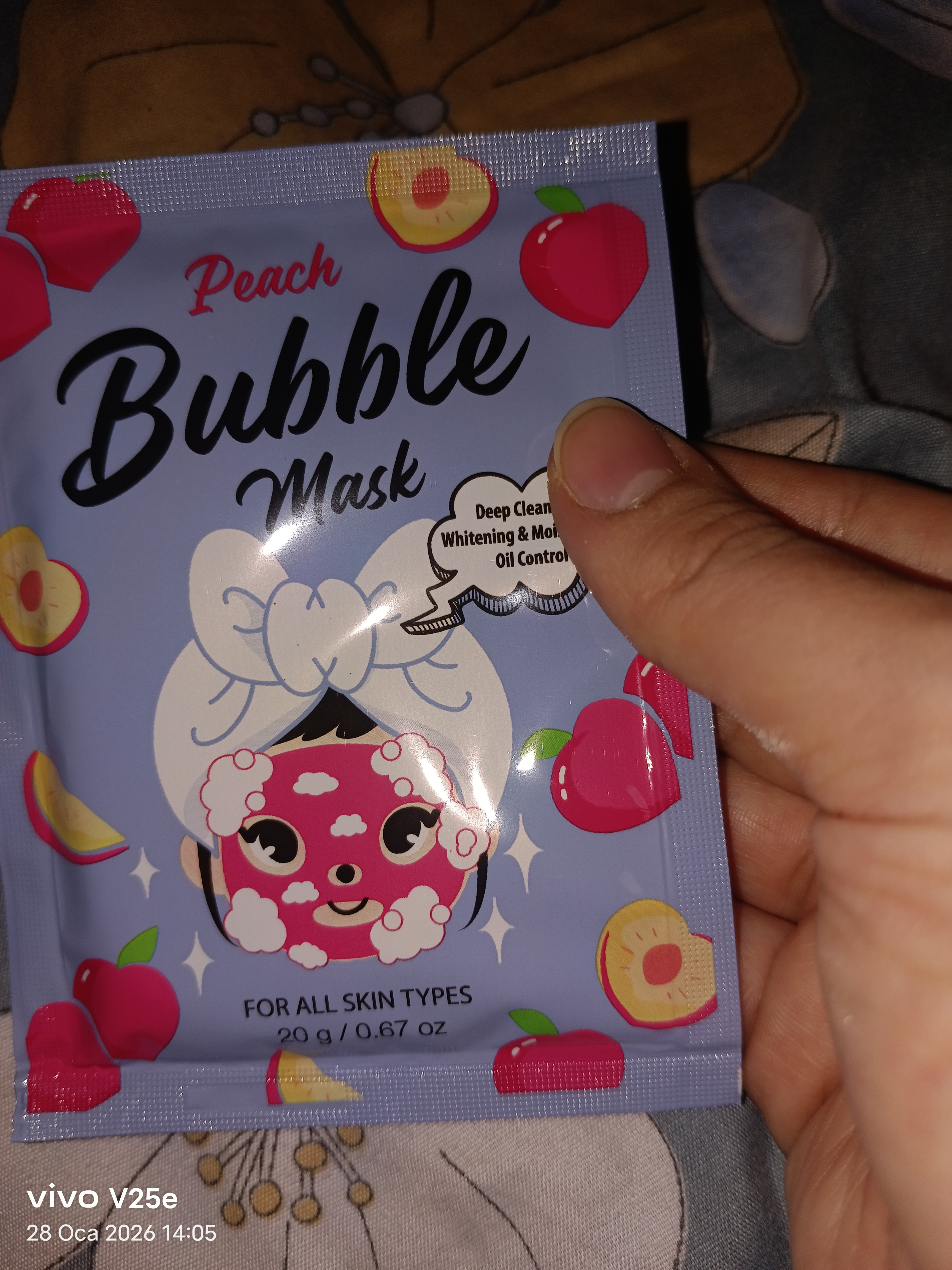 Кислородная маска для лица Bubble Mask