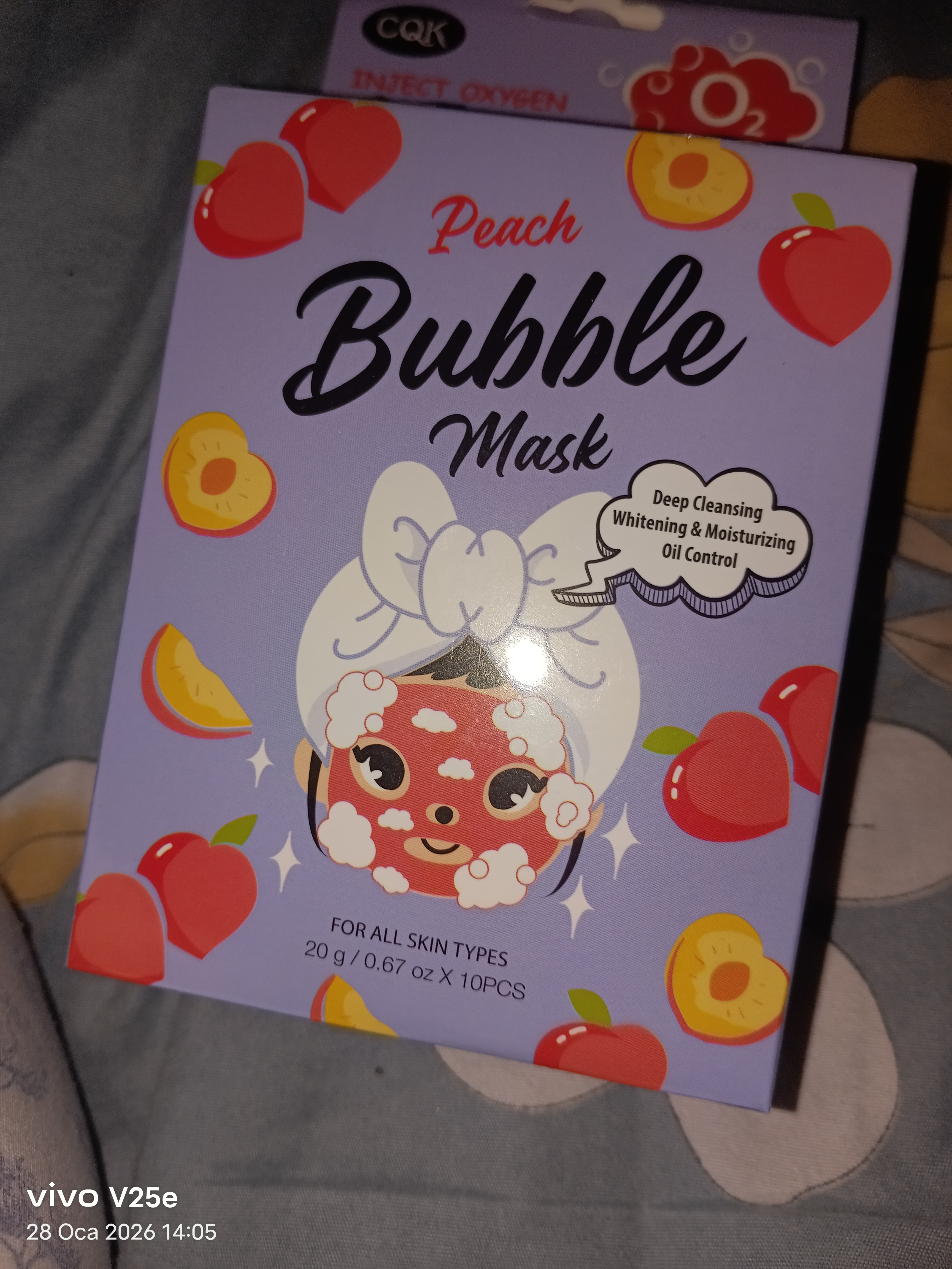 Кислородная маска для лица Bubble Mask