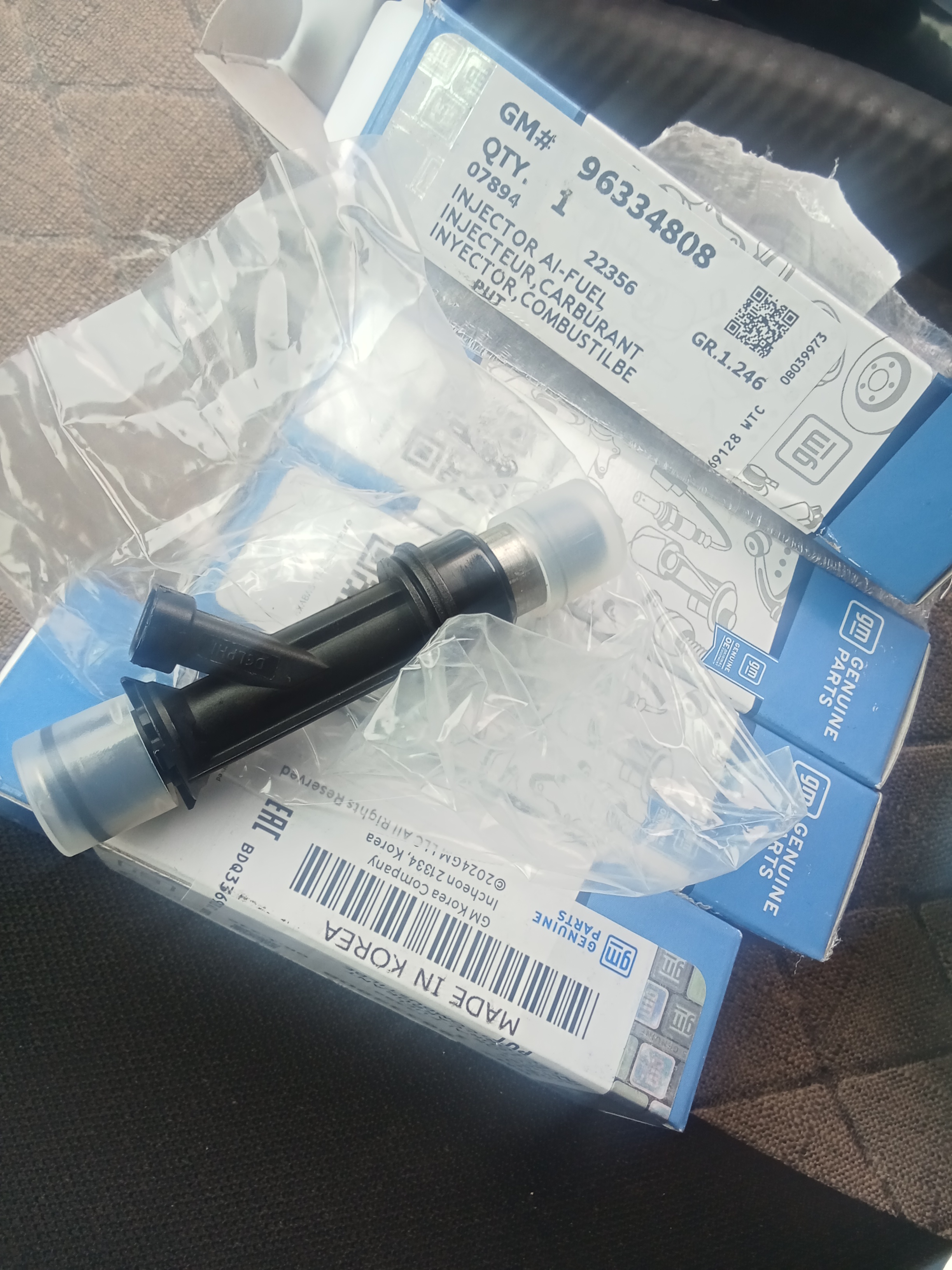 Топливные инжекторы Nexia, Spark, Malibu 1, Matiz, Lacetti, Cobalt